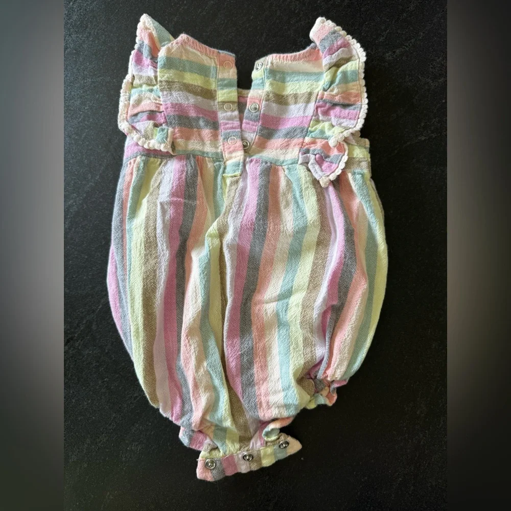 Cat & Jack baby girl bubble romper